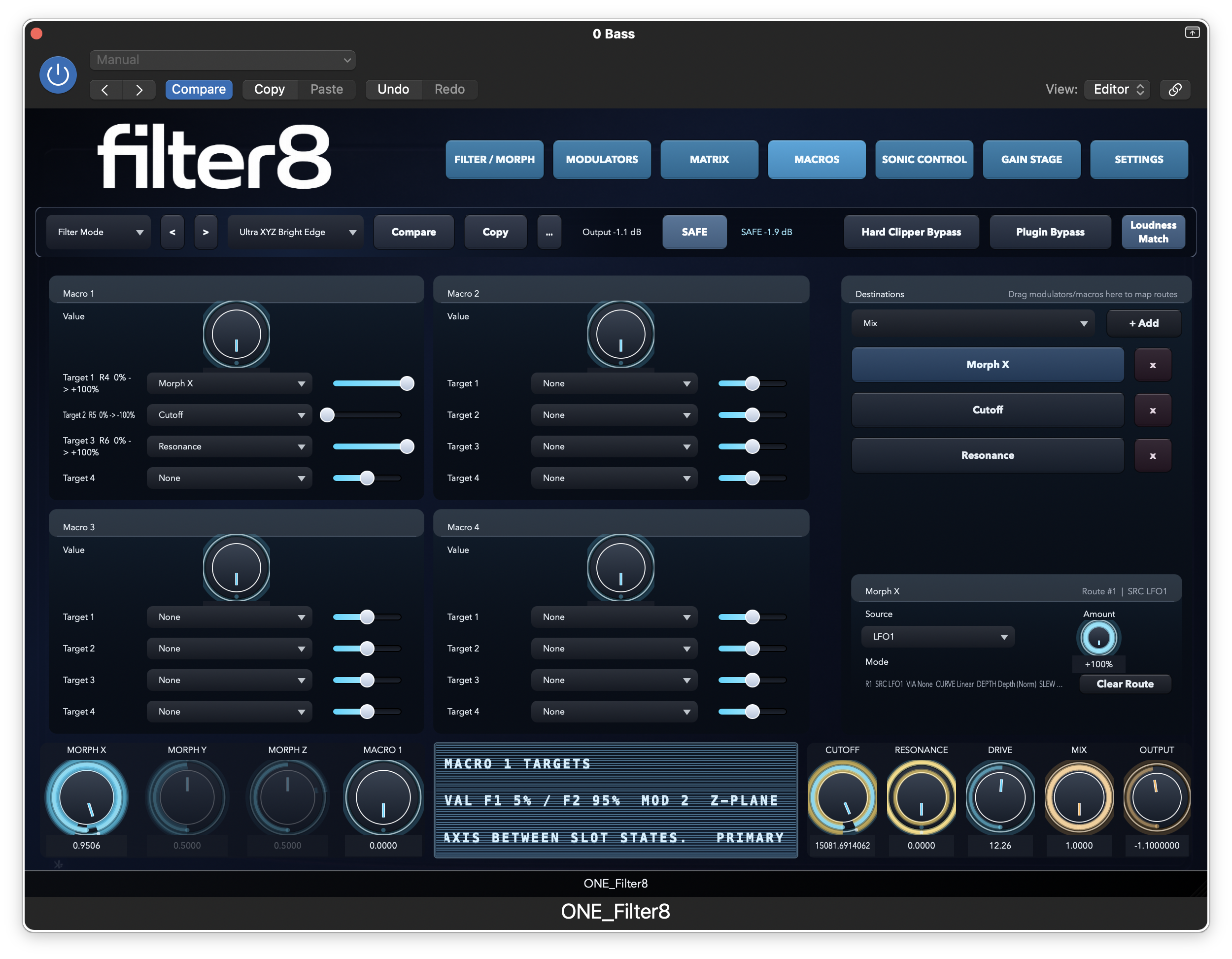 ONE_Filter8 macros page