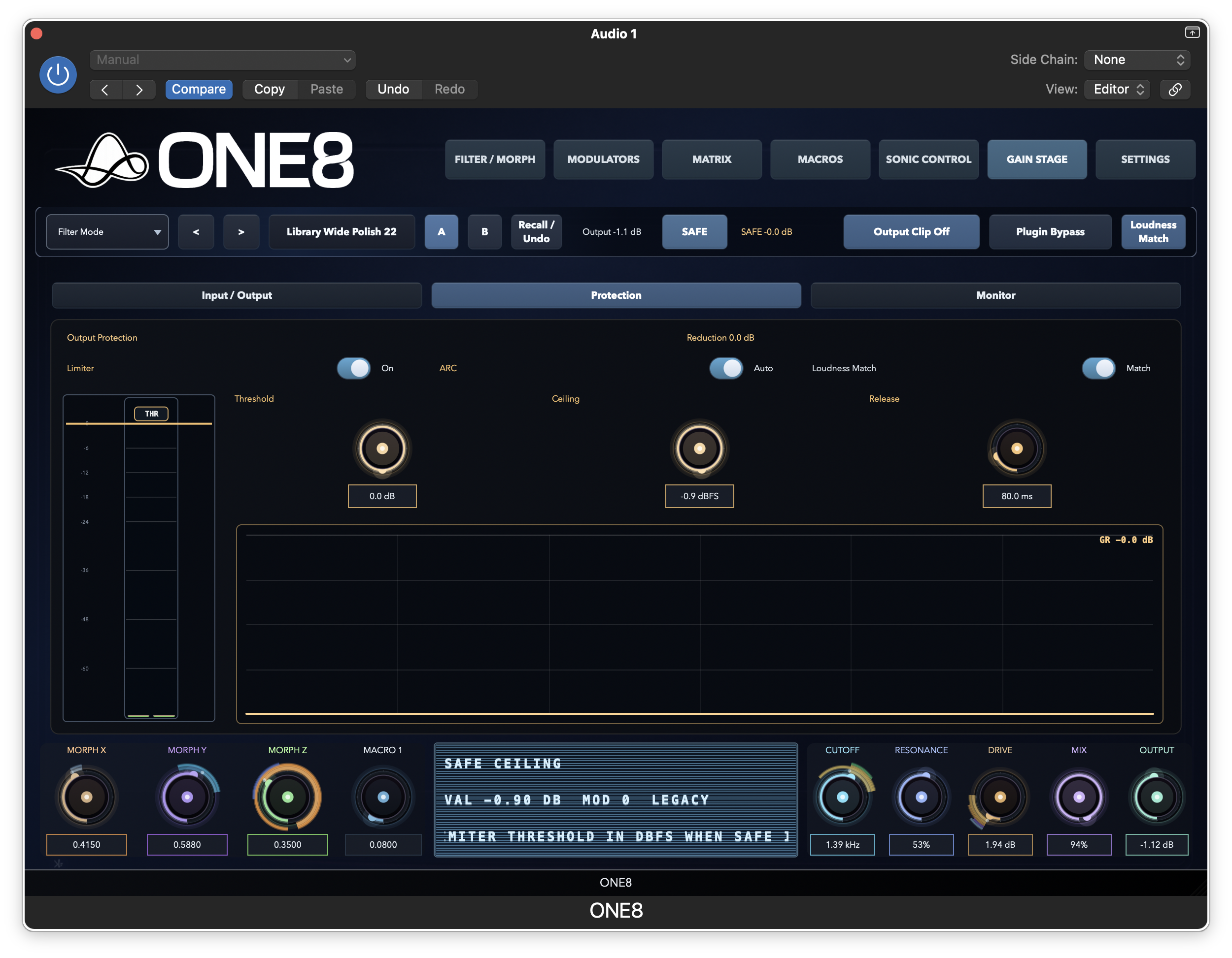 ONE8 Sonic Control and SAFE