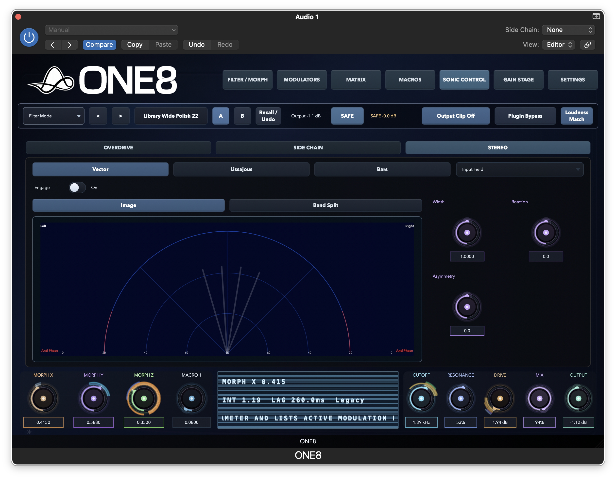 ONE8 stereo